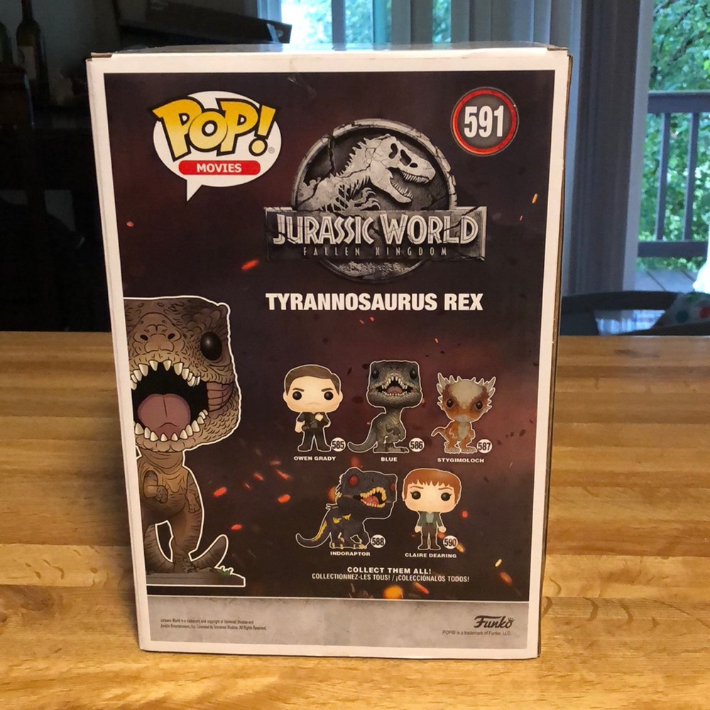 Jurassic World fallen kingdom funko pop